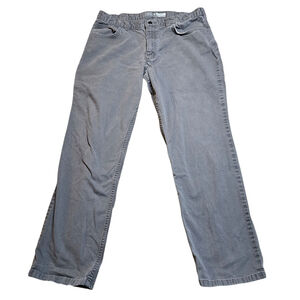 Carhartt Rugged Flex Relaxed Fit Canvas Work Pants Gray 36x30